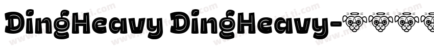 DingHeavy DingHeavy字体转换